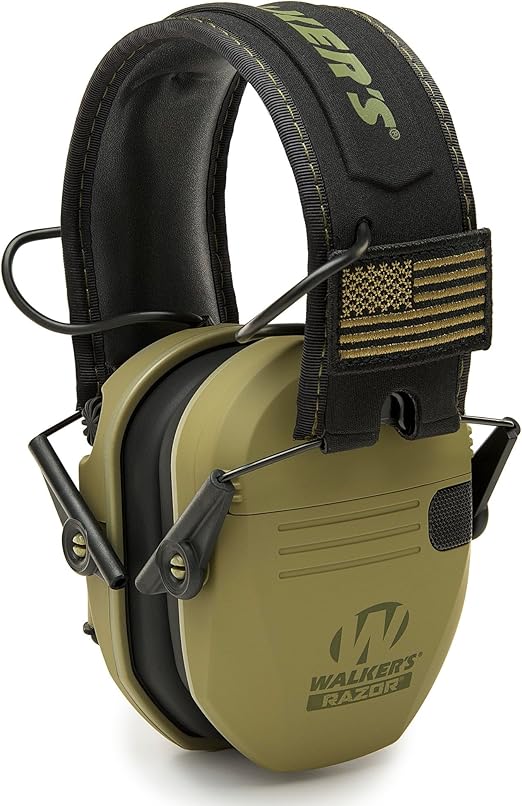 Slim Electronic Hearing Protection Earmuffs
