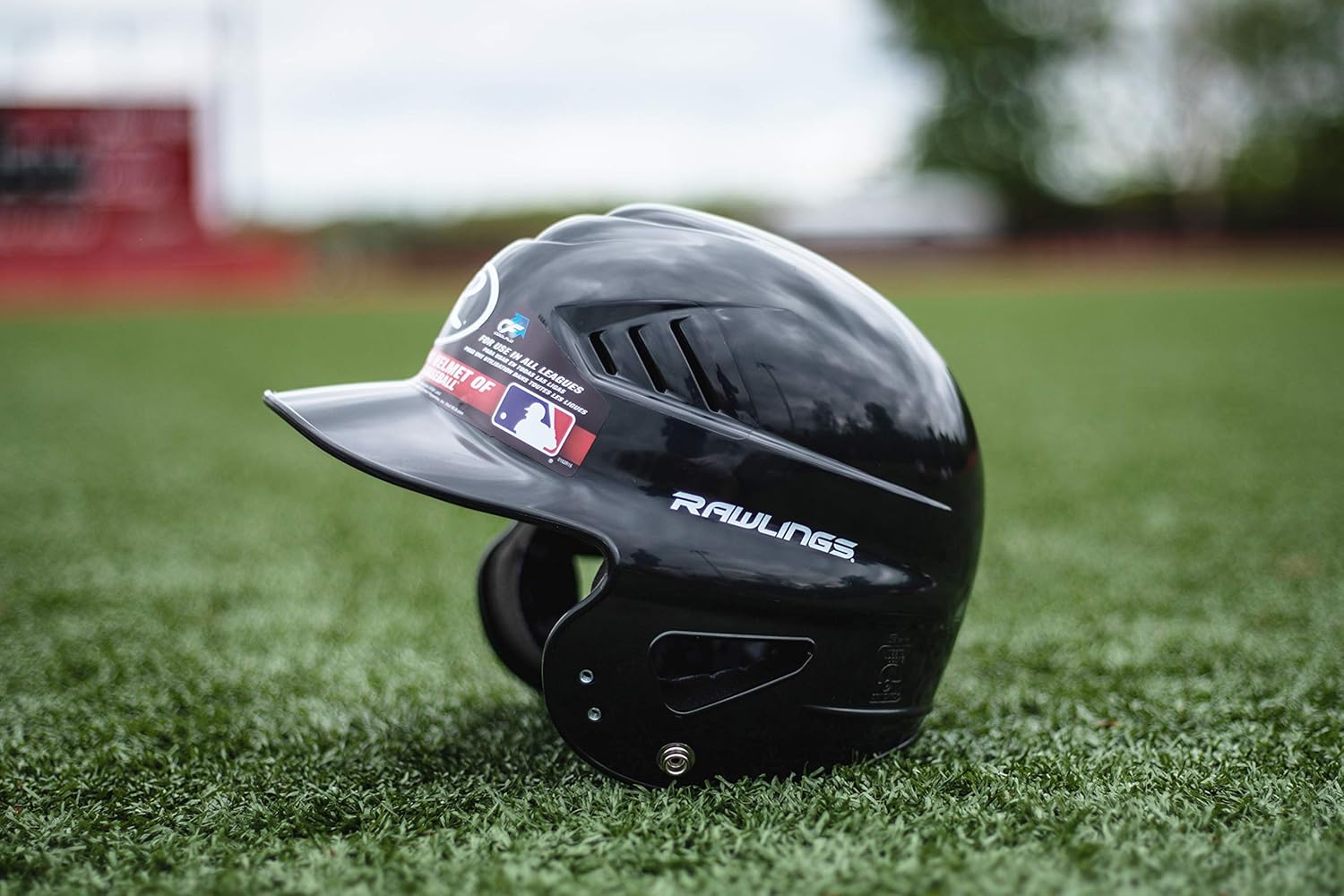 Baseball Batting Helmet with Optional Face Guard