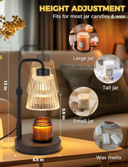 Adjustable Candle Warmer Lamp Timer