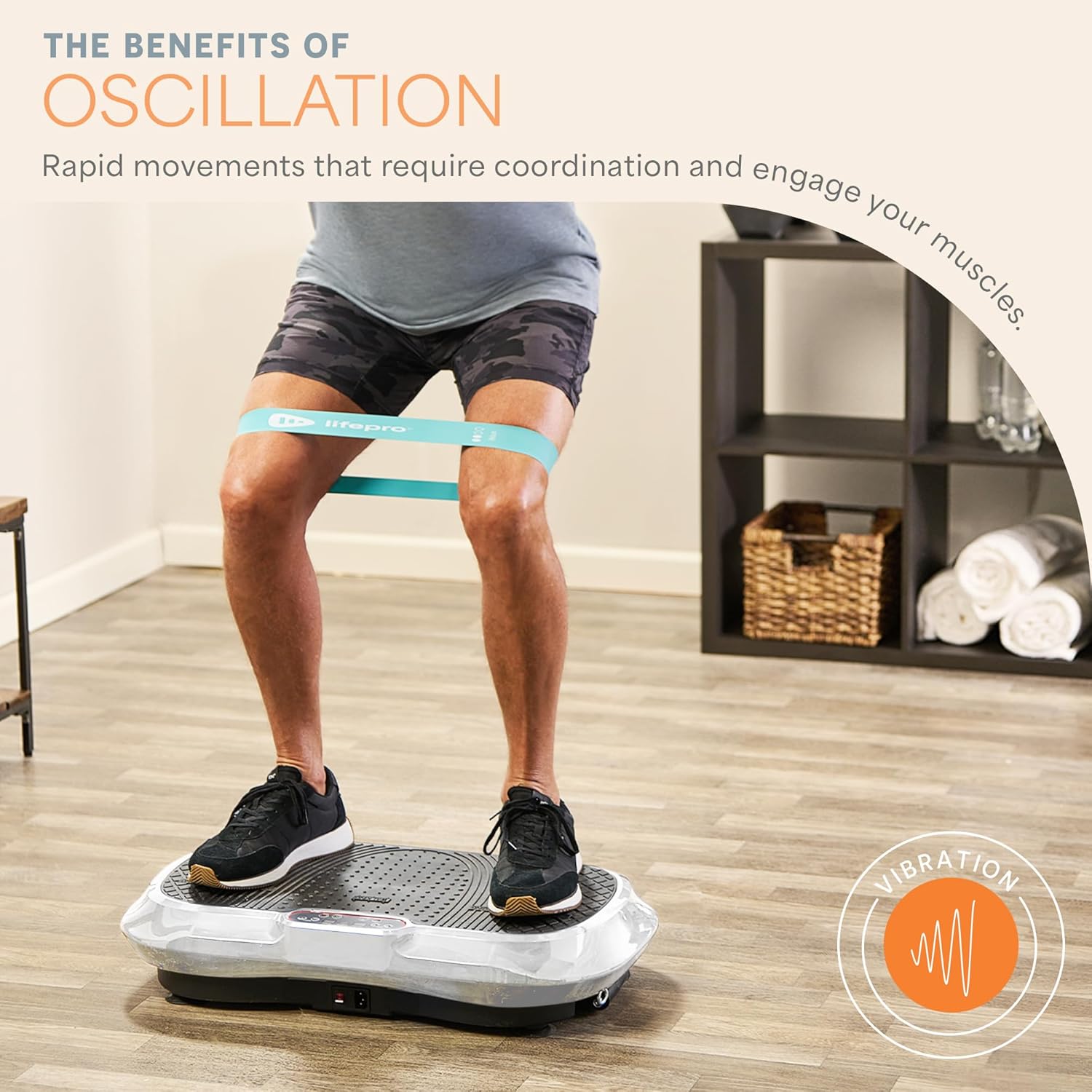 Lifepro Waver Vibration Plate Exercise Machine
