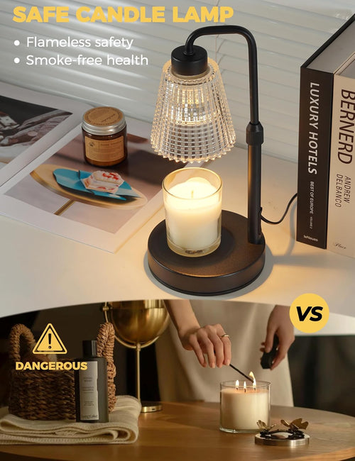 Adjustable Candle Warmer Lamp Timer