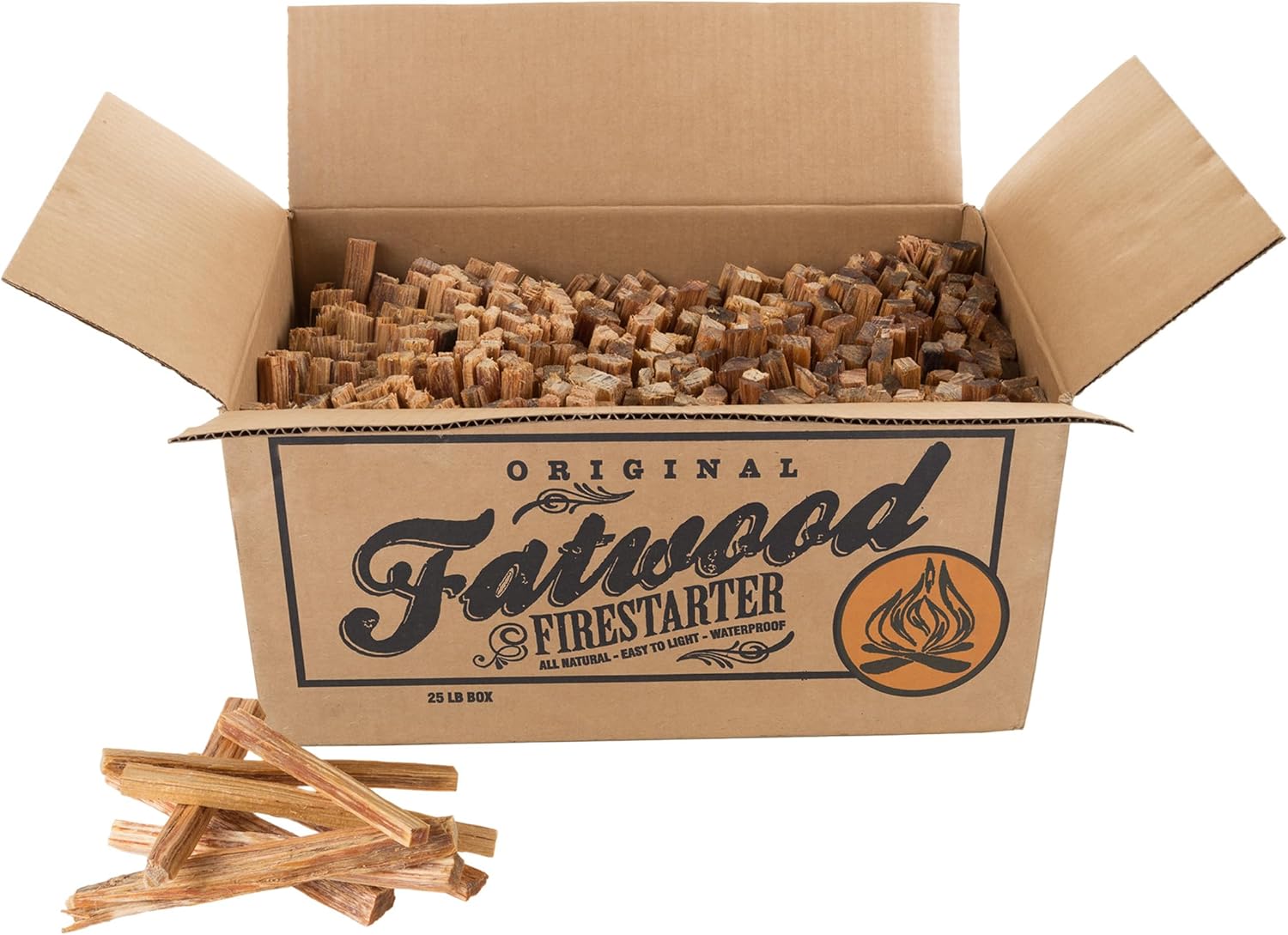 All-Natural Fatwood Fire Starter Sticks