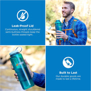 48 oz Wide Mouth Water Bottle