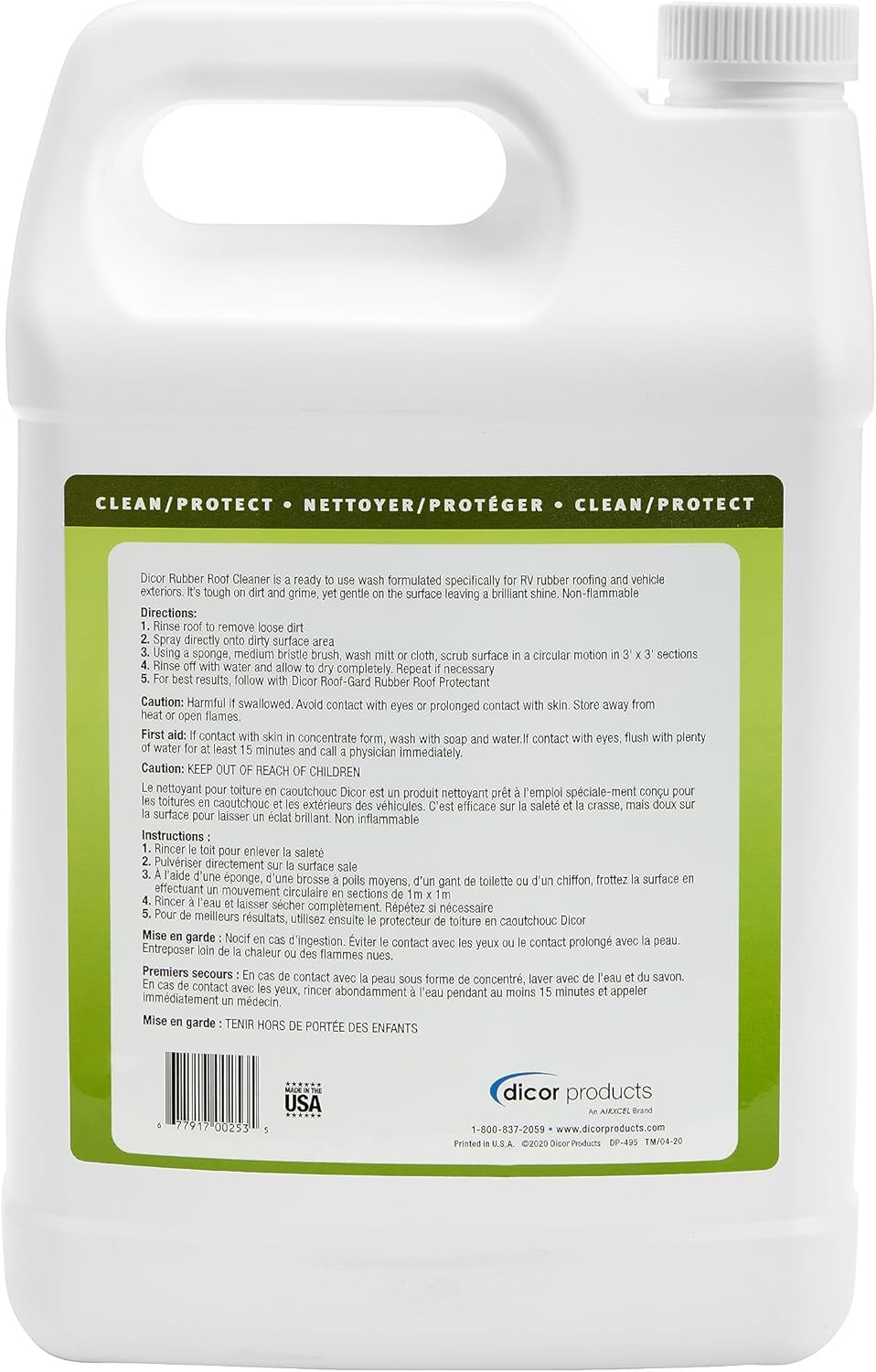 Deep-Cleaning RV Roof Cleanser Refill – 1 Gallon