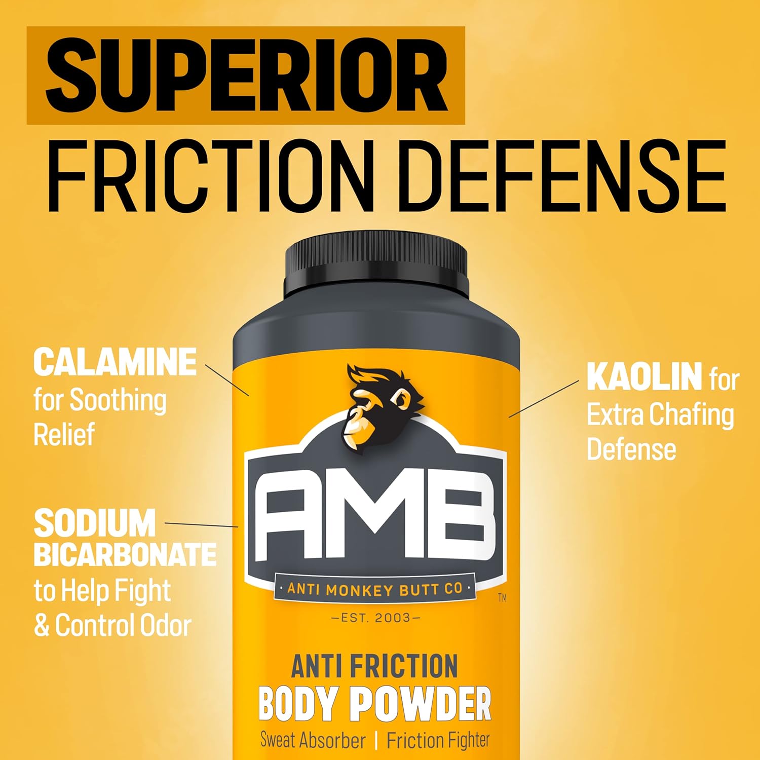 Anti-Chafing Body Powder