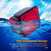 12V LED Waterproof Submersible Trailer Light Kit