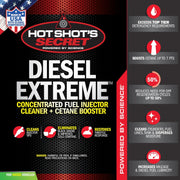 Hot Shot’s Secret Diesel Extreme Fuel Additive – 64 Oz, Treats 160 Gallons