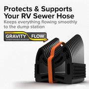 10-Ft Flexible RV Sewer Hose Support