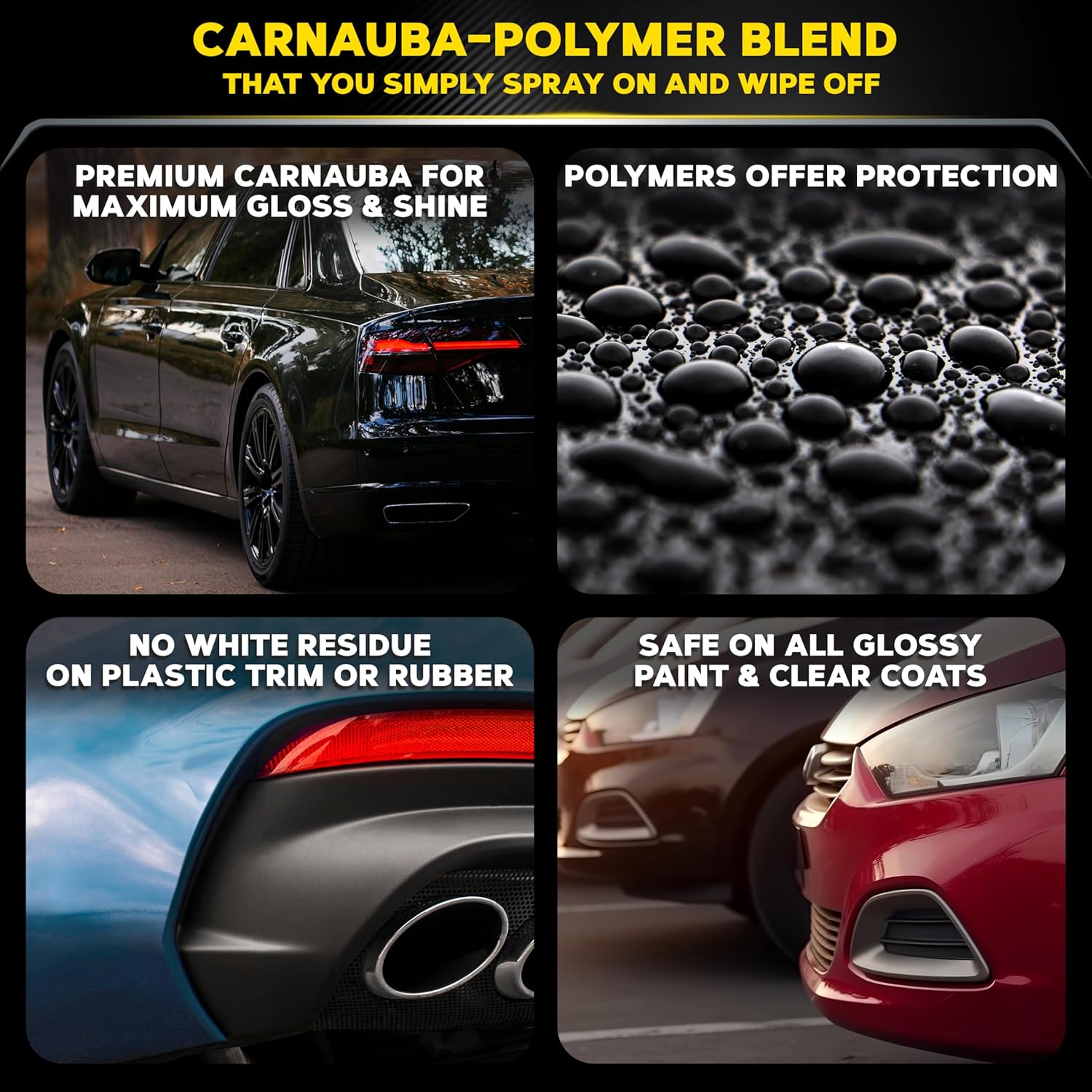 Meguiar's Gold Class Carnauba Quik Wax Spray – 16 Oz
