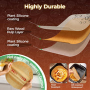 150-Piece Disposable Air Fryer Liners – 8-Inch Square