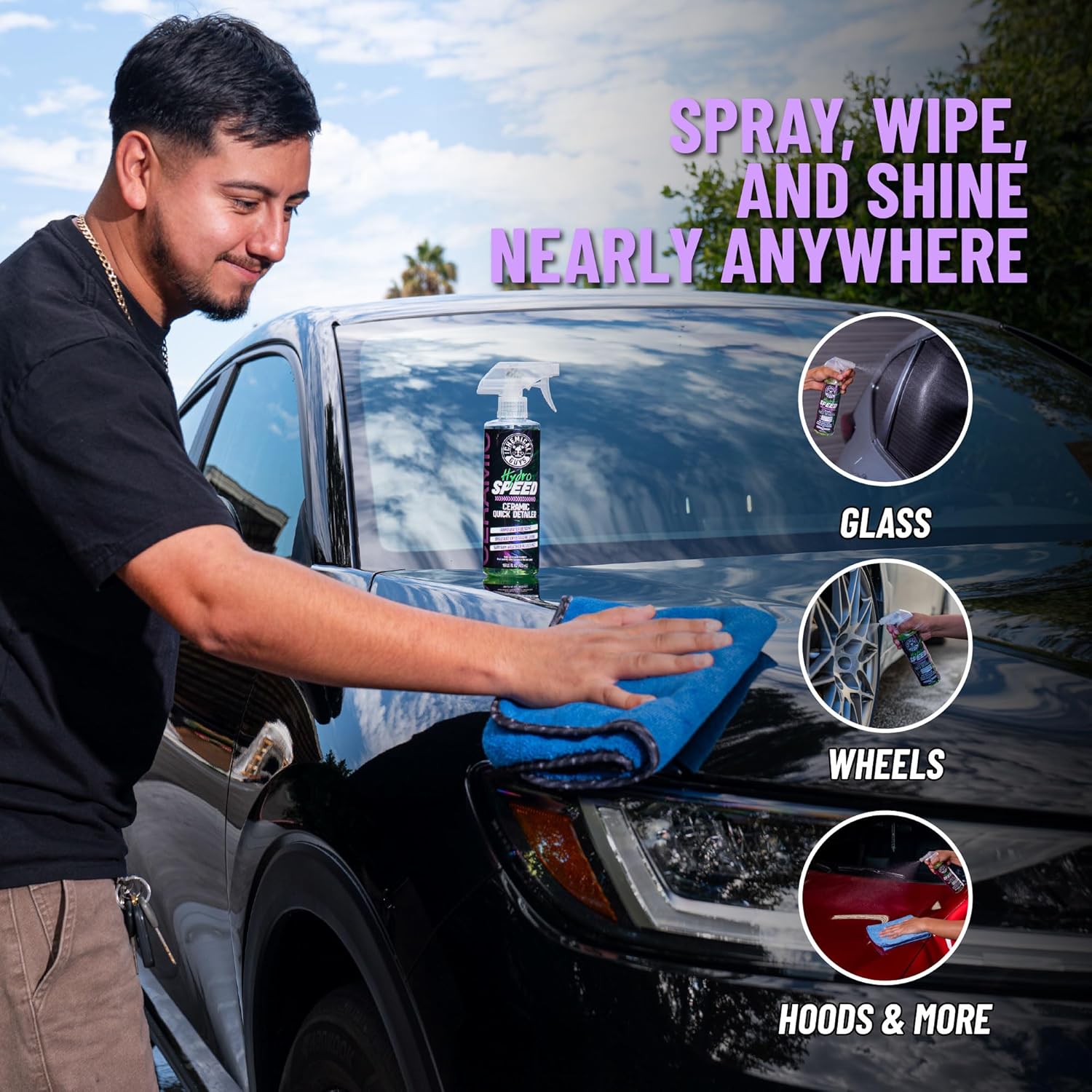 Ceramic Quick Detailer & Gloss Booster Spray – 16 oz