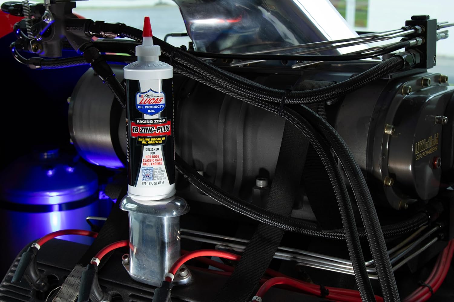 Engine Break-In Oil Additive with Zinc – 16 oz