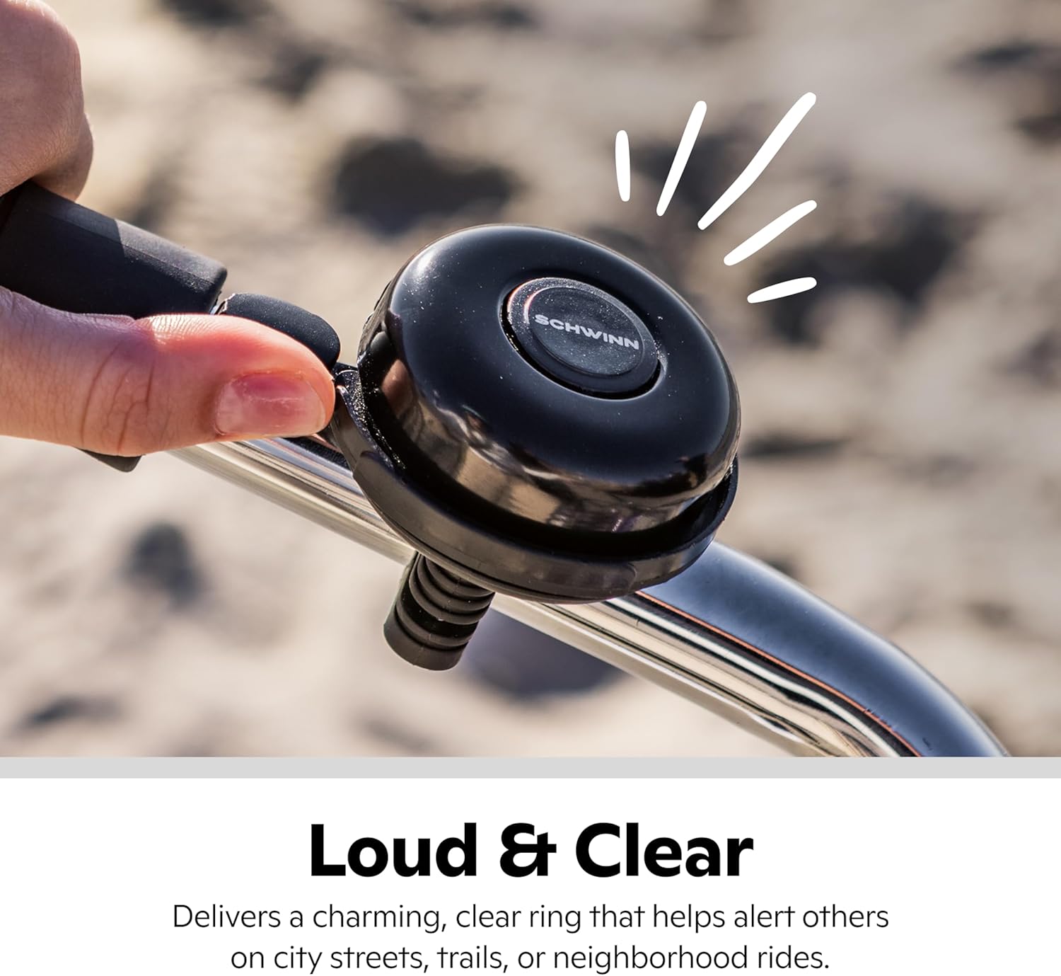 Classic Bicycle Bell with Loud Ringing Sound