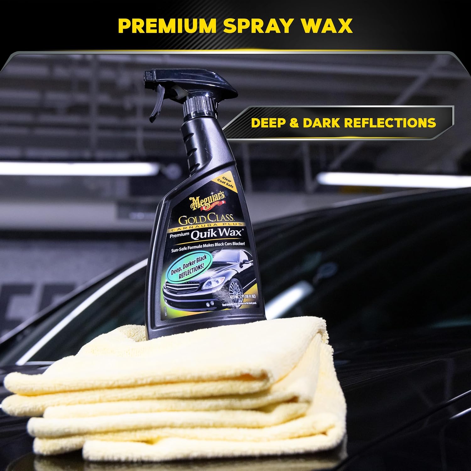 Meguiar's Gold Class Carnauba Quik Wax Spray – 16 Oz