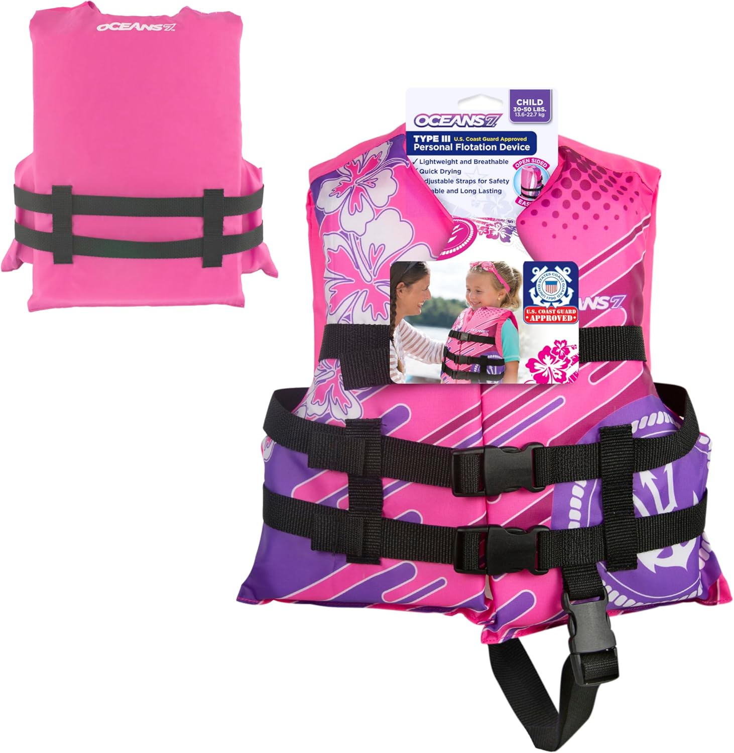 Kids Coast Guard Approved Life Jacket
