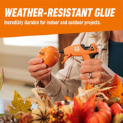 Dual-Temperature Mini Hot Glue Gun Kit with 30 Glue Sticks