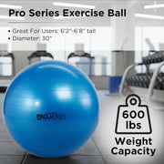 Exercise & Stability Ball for Balance, Core Strength & Rehabilitation
