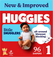 Huggies Little Snugglers Diapers Size 1 – 96 Count