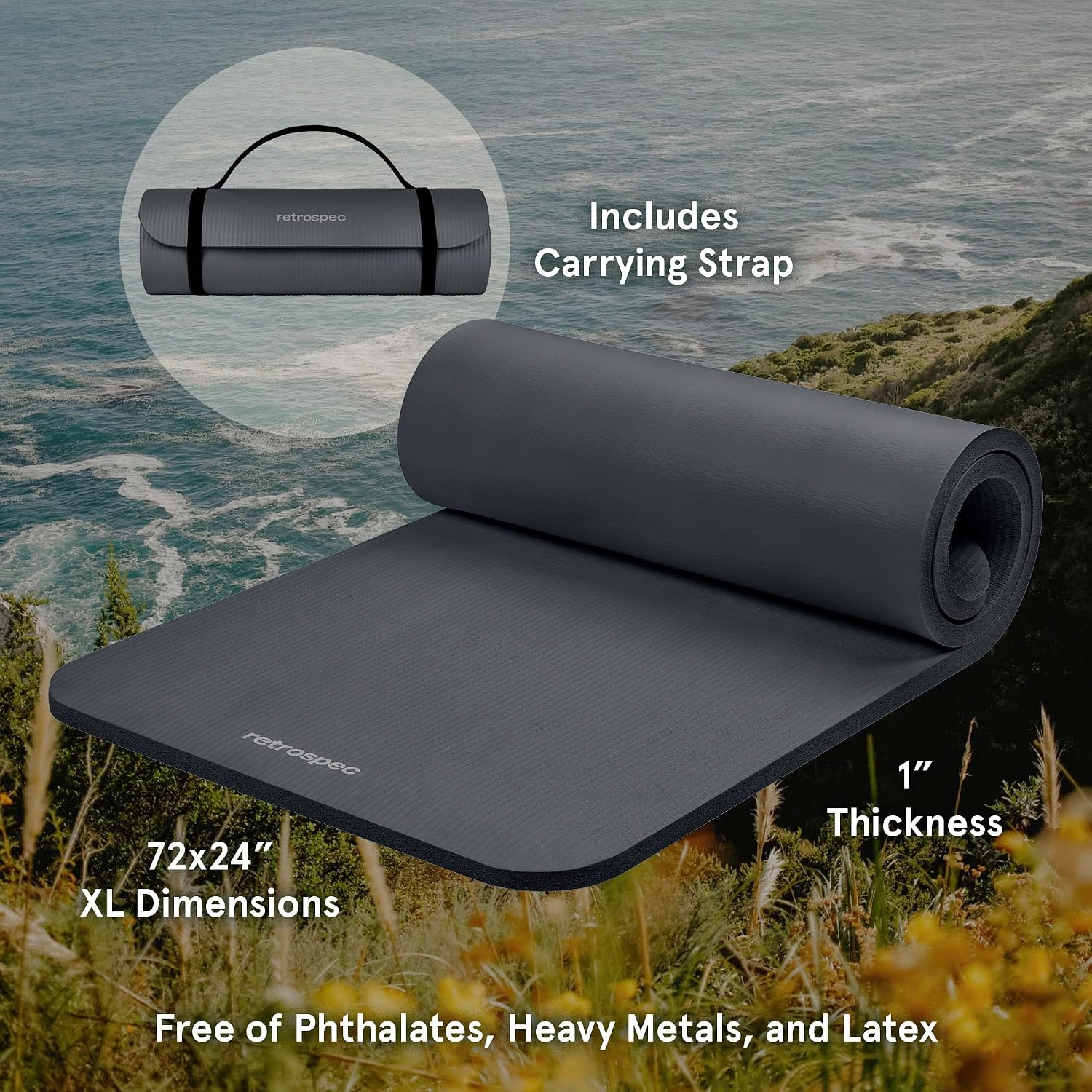 Extra Thick Non-Slip Yoga Mat