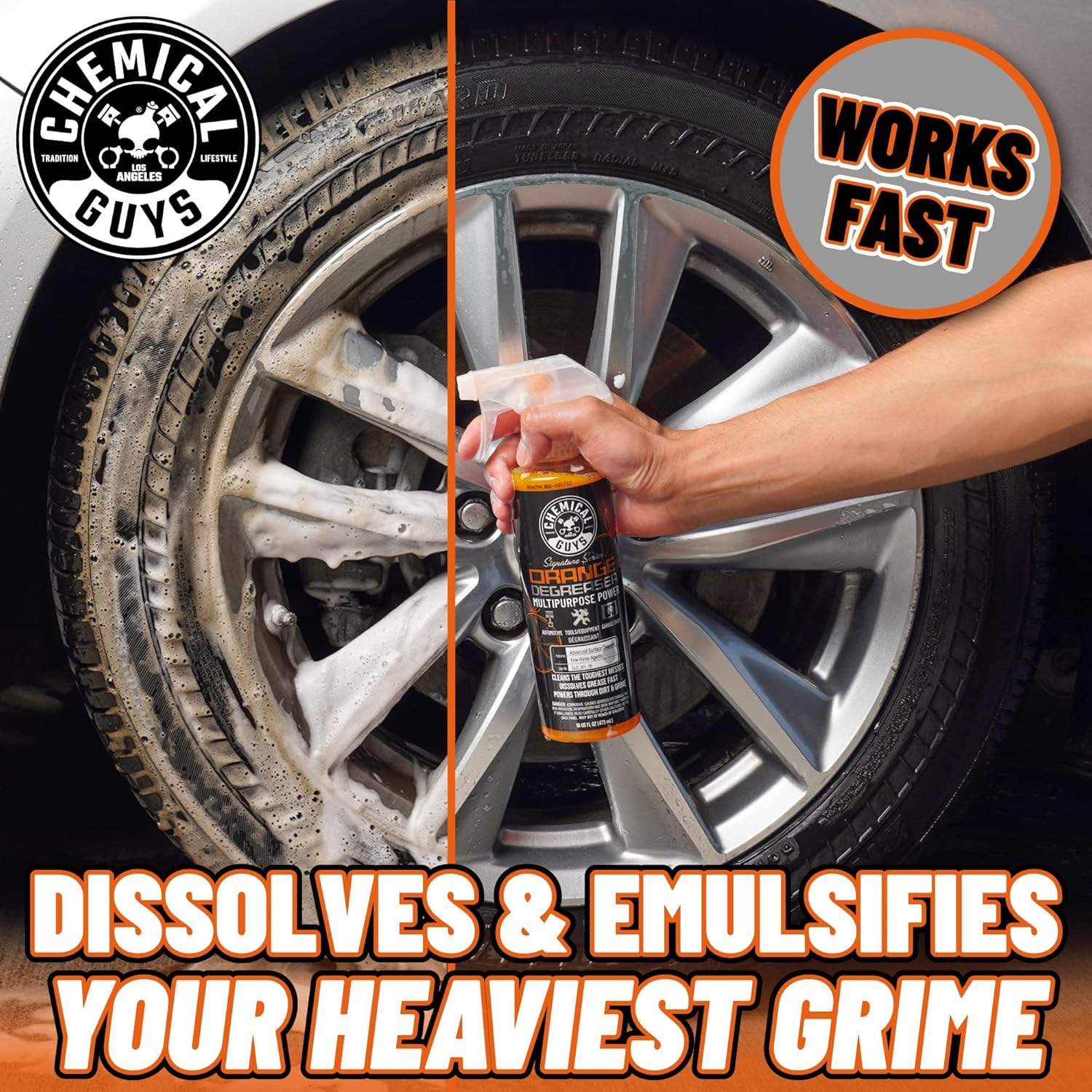 Chemical Guys Signature Series Orange Degreaser – 16 Oz