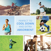 Reusable Instant Cooling Towel – 33 x 13 Inches