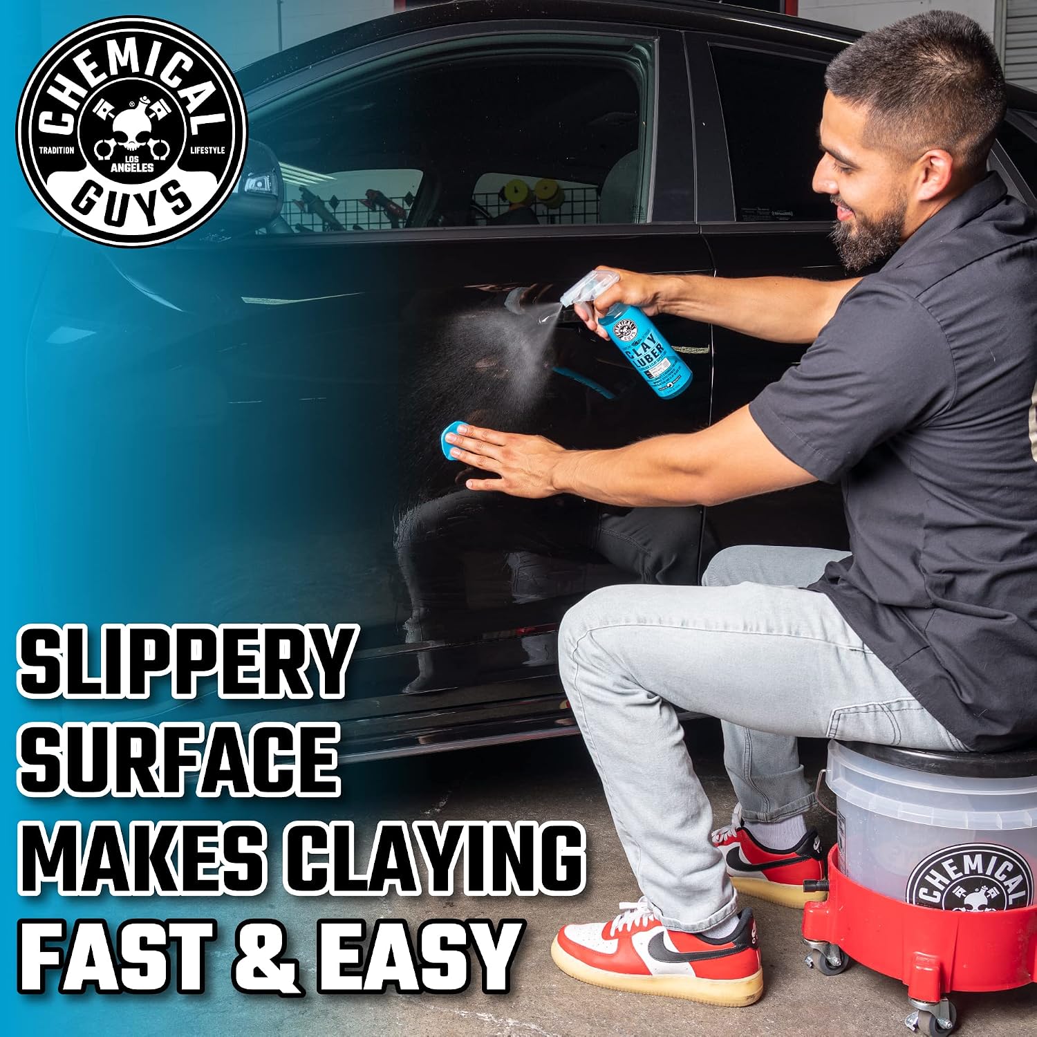 Chemical Guys Clay Luber Synthetic Clay Bar Lubricant – 16 Oz