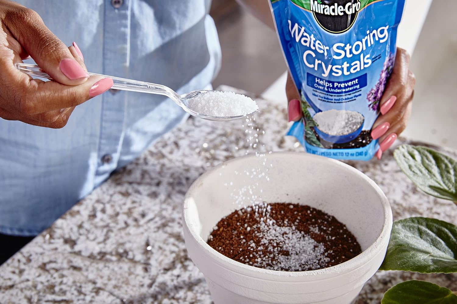 Water Storing Crystals