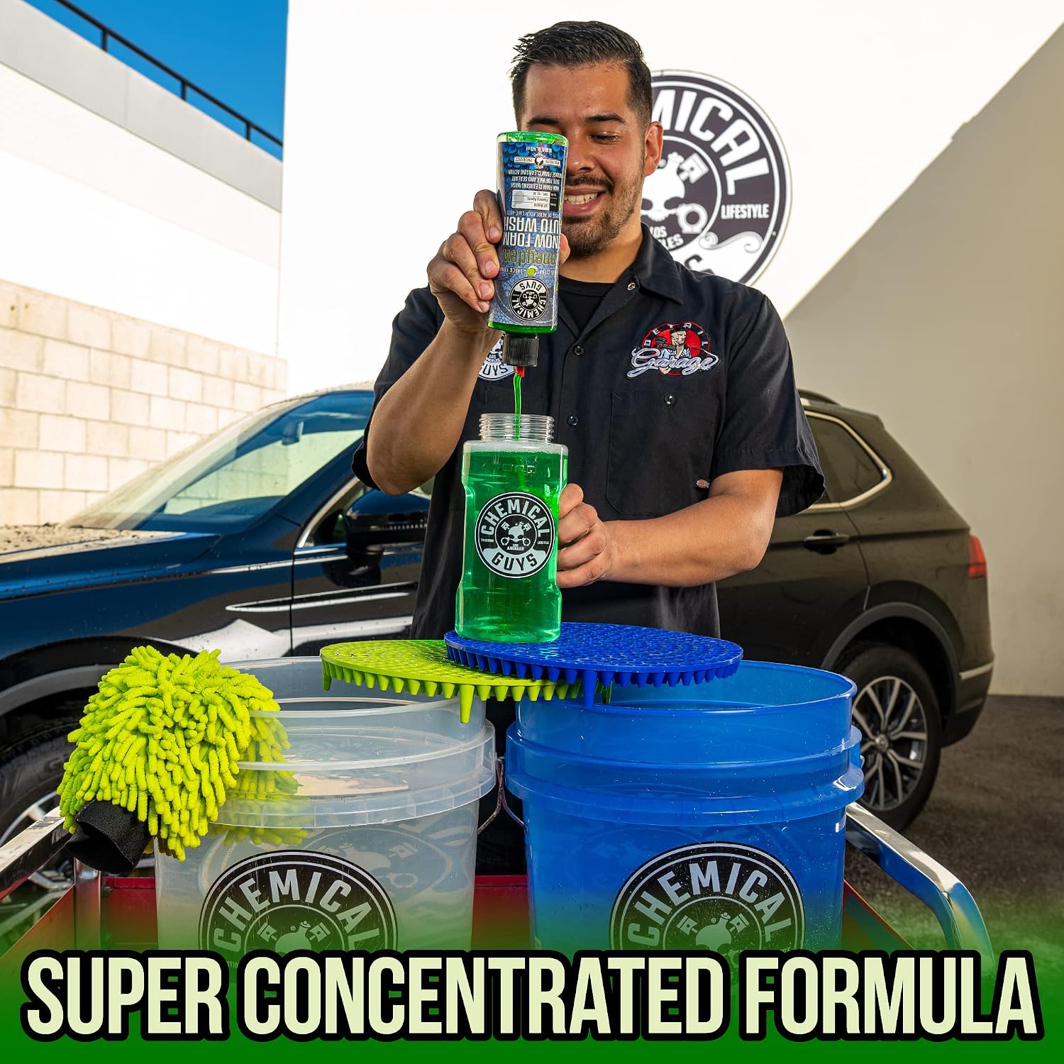 Chemical Guys Honeydew Snow Foam Car Wash Soap – 1 Gallon