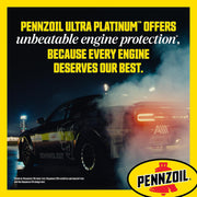 Pennzoil Ultra Platinum Full Synthetic 0W-40 Motor Oil – 6-Quart Pack