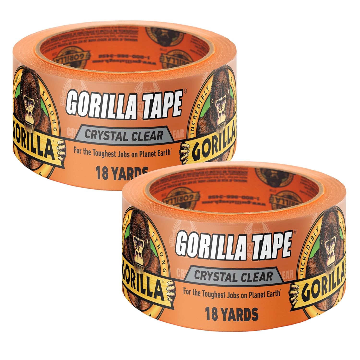 Crystal Clear Waterproof Tape, 1.88" x 18 Yards