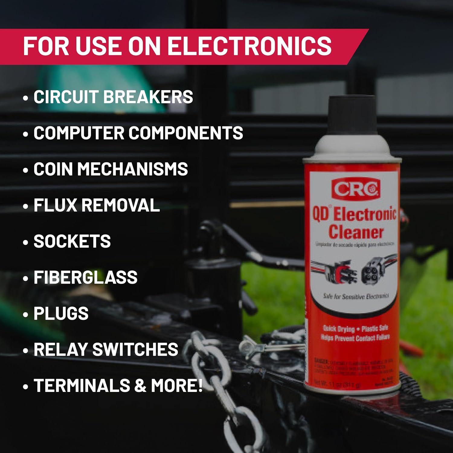 CRC QD Electronic Cleaner 05103 – 11 Oz