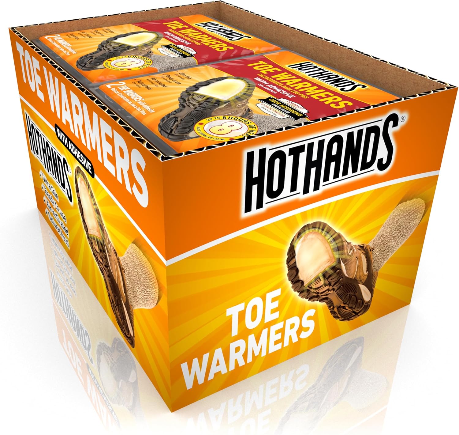 Long-Lasting Air-Activated Toe Warmers