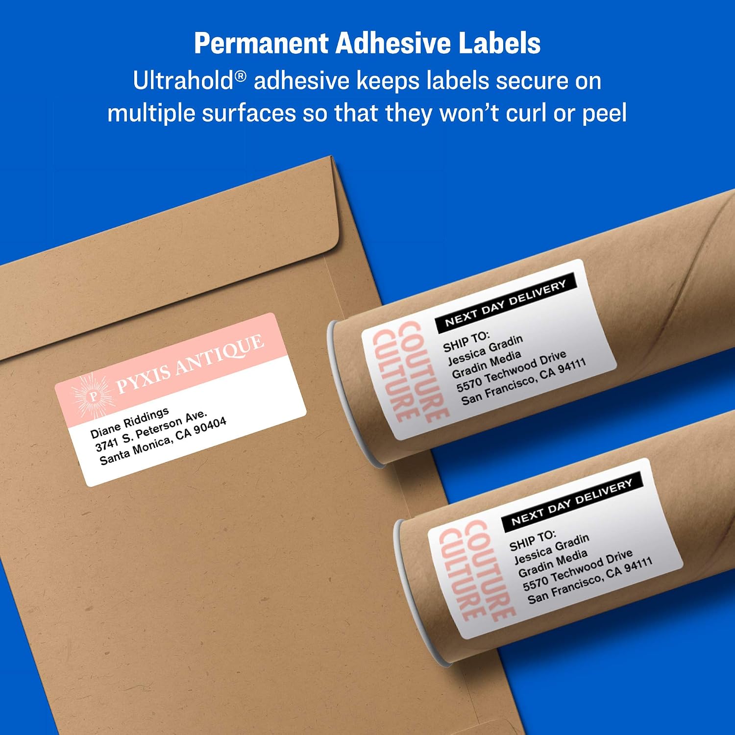 Printable Shipping Labels 100 Count