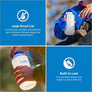 Wide Mouth 32 oz BPA-Free HDPE Water Bottle