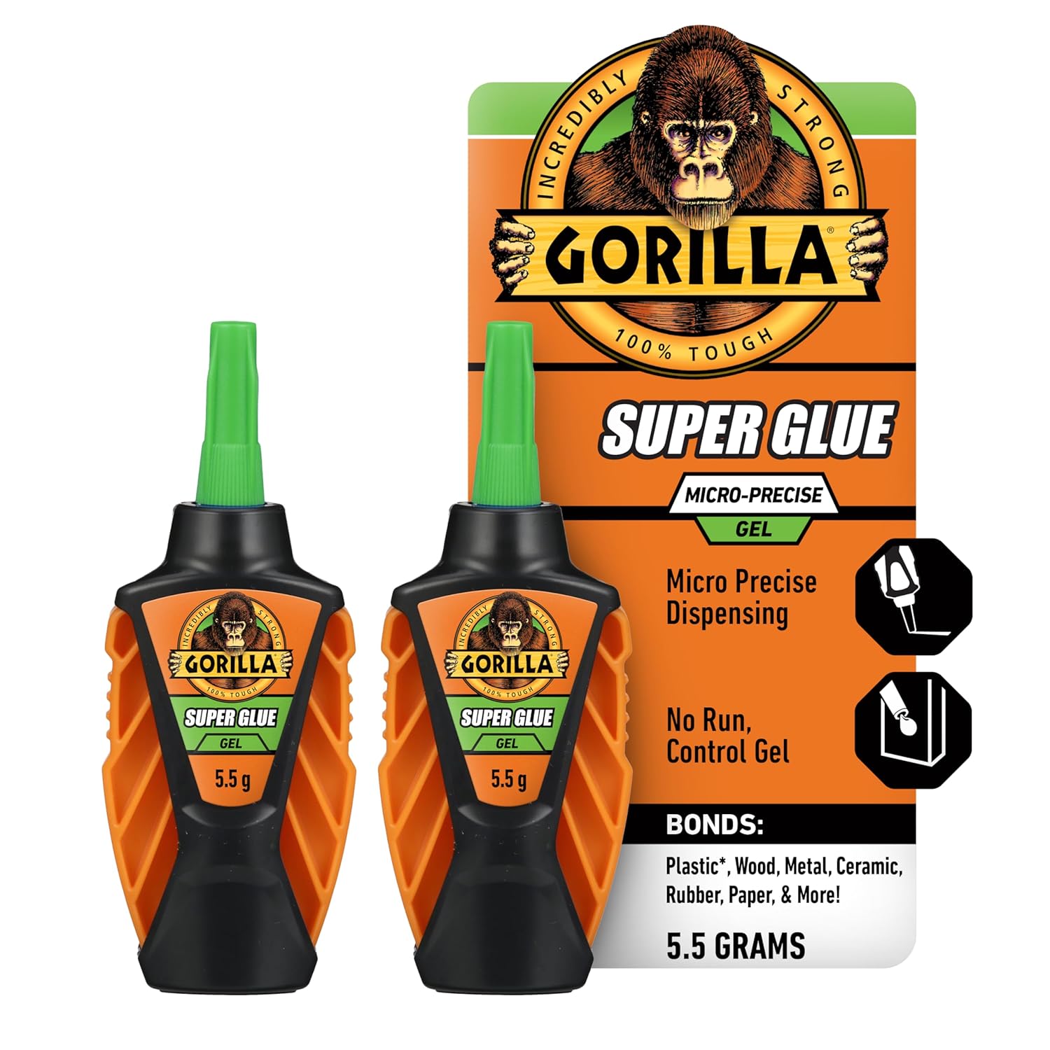 Micro Precision Super Glue Gel – 2 Pack