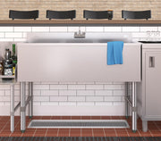 KoolMore 12" × 54" Stainless Steel Floor Trough Drain