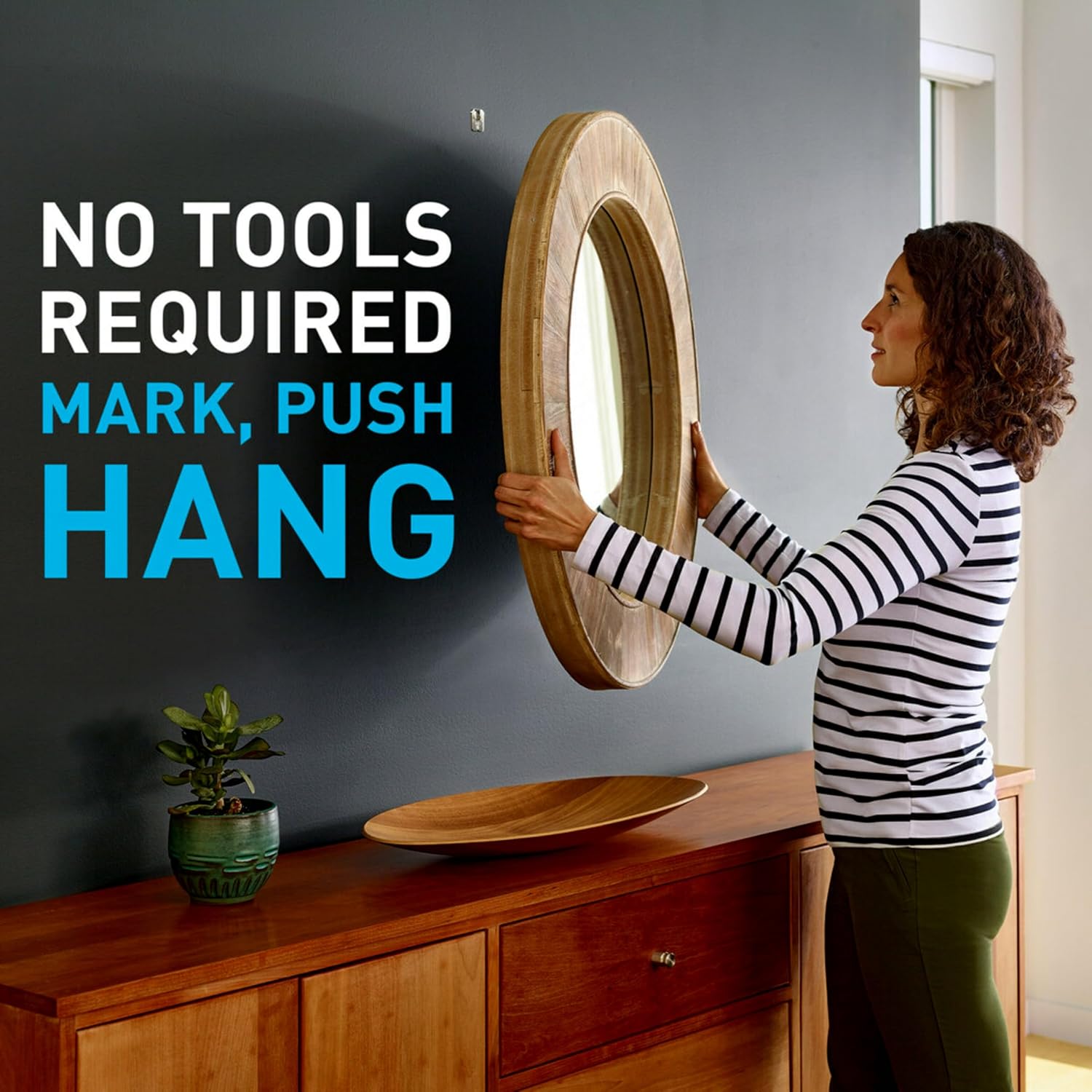 15 lb Drywall Picture Hangers with Markers – 5 Pack