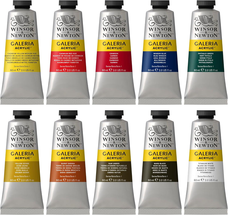 Acrylic Paint Tube Set