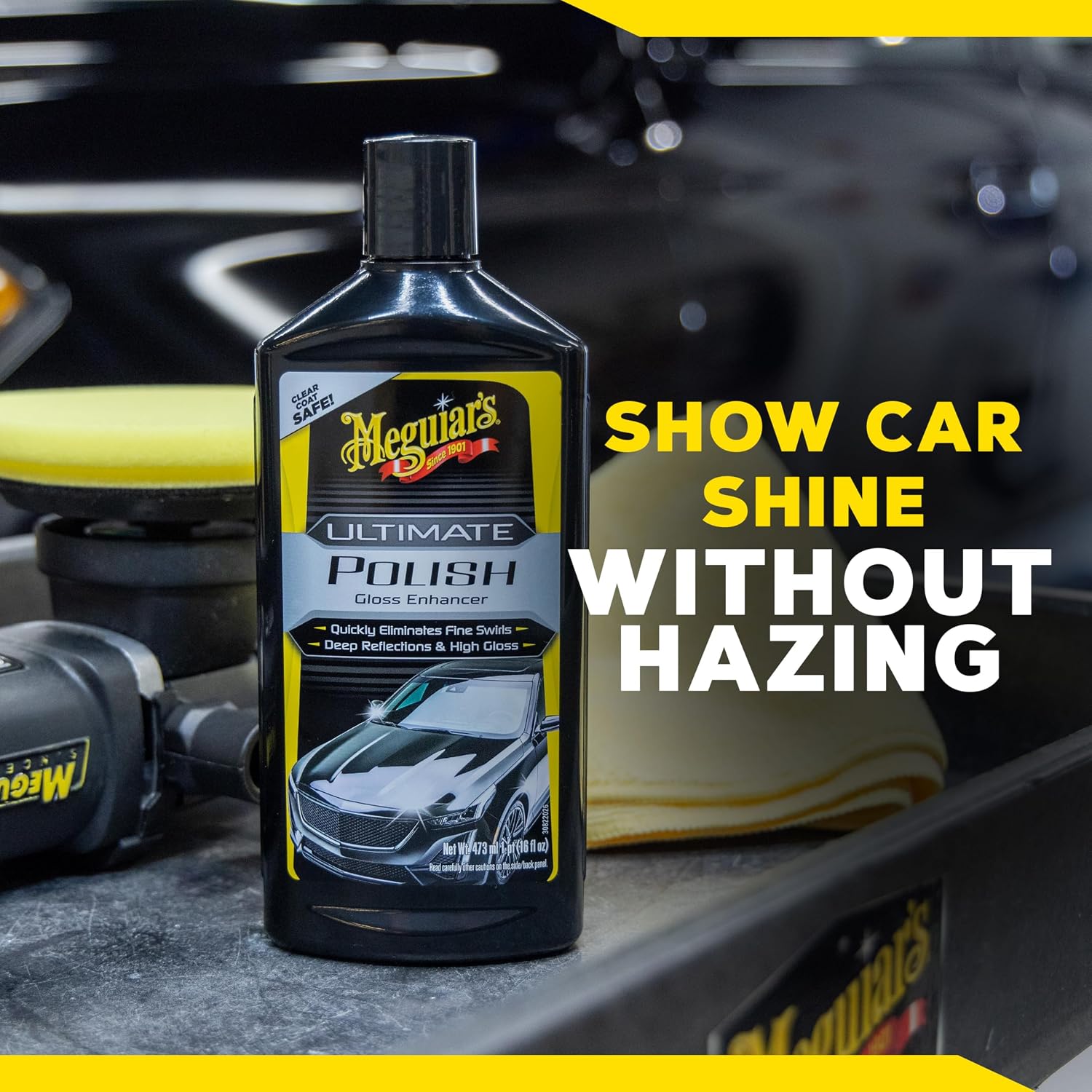 Meguiar’s Ultimate Polish – High-Gloss Car Polish, 16 Oz