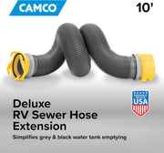 Camco Deluxe 10-Foot RV Sewer Hose Extension – 39665