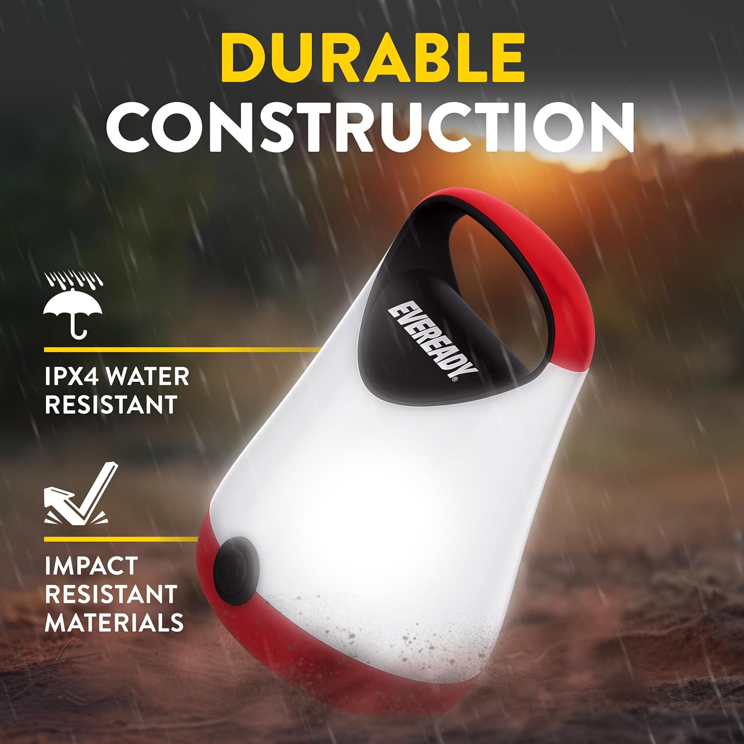 LED Camping Lantern – Water-Resistant Emergency & Outdoor Lantern