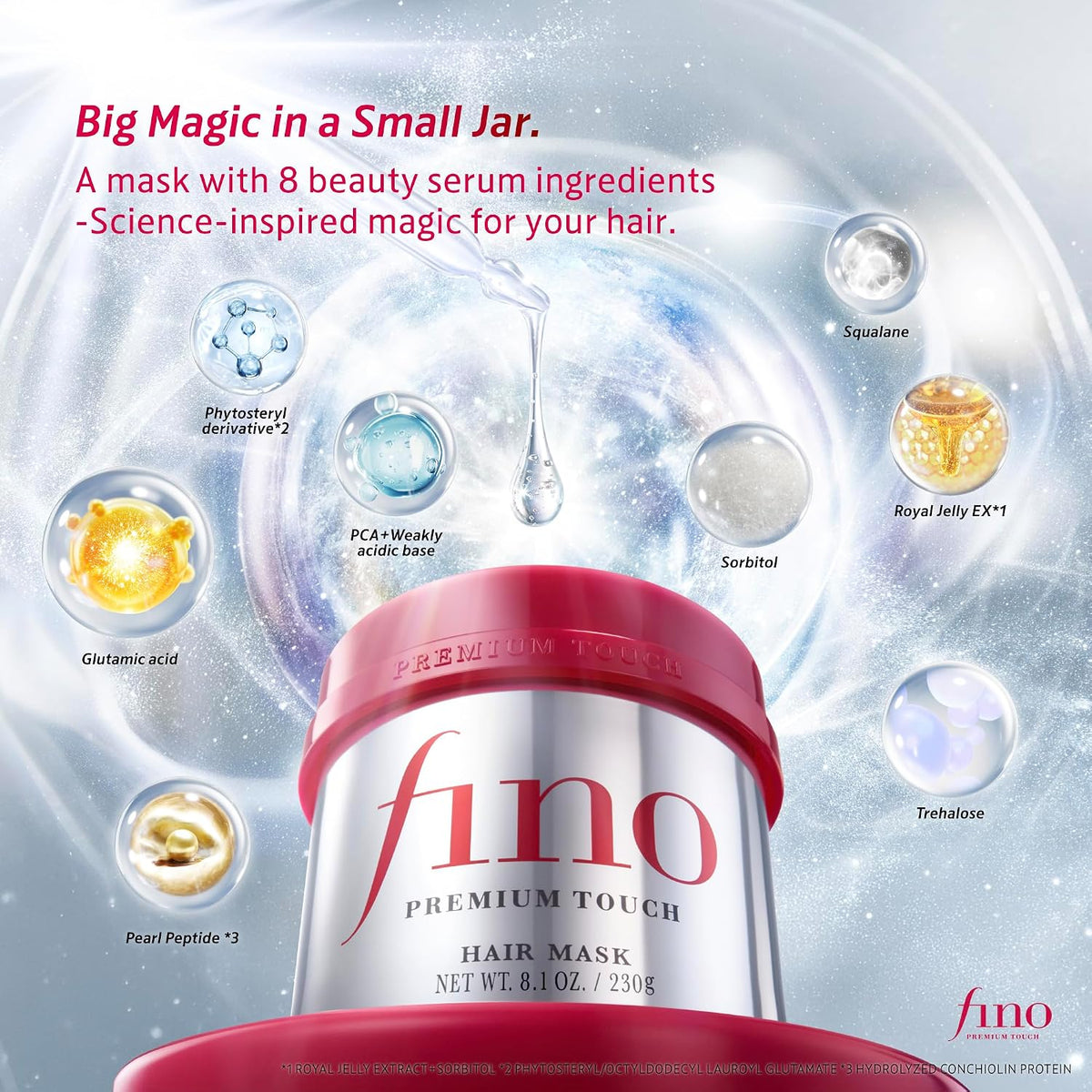 Shiseido Fino Premium Touch Hair Mask 230g (8.1 oz) Deep Repair Treatment
