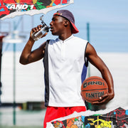 Official Size 7 Rubber Basketball for Indoor & Outdoor Play