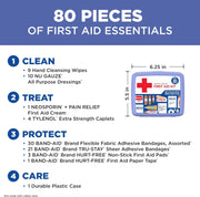 Portable Emergency First Aid Kit – 80 Pieces