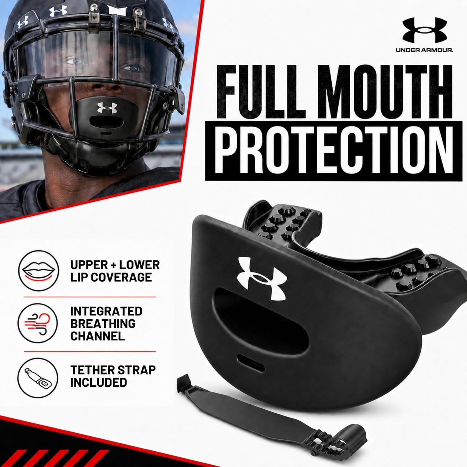 Protective Airflow Sports Lip Guard