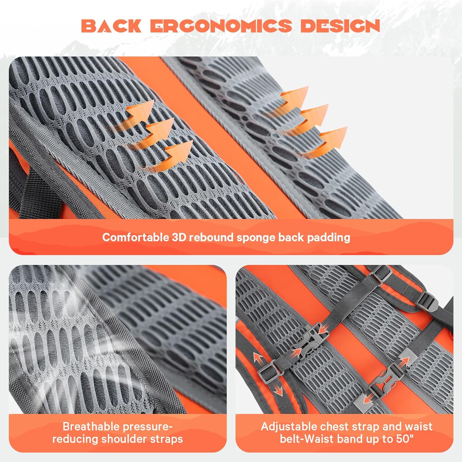 Lightweight Hydration Hiking Backpack with Water Bladder