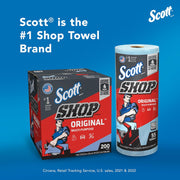 Blue Shop Paper Towels – 12 Rolls