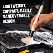 Soft Boar-Hair Automotive Detailing Brush