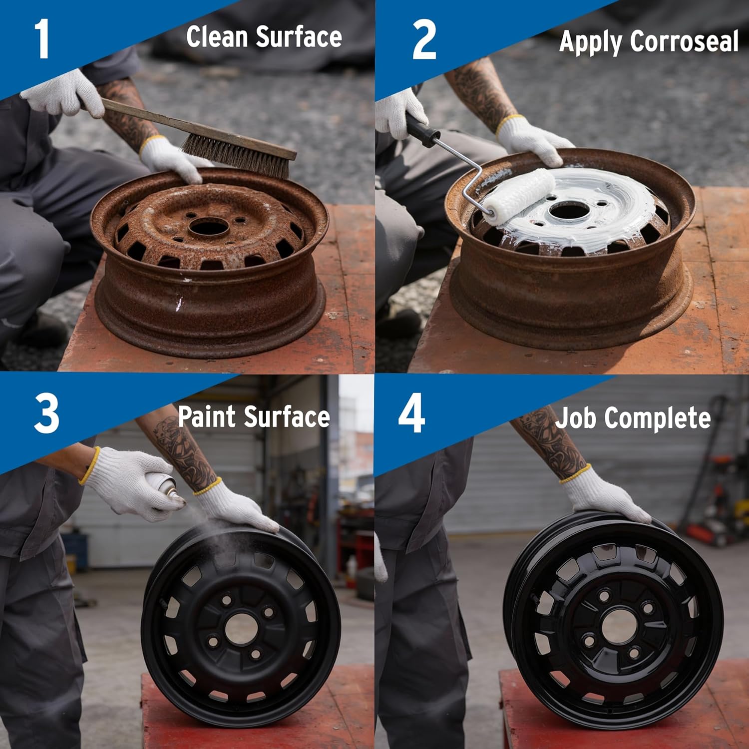 Rust Converter & Metal Primer – 1 Gallon
