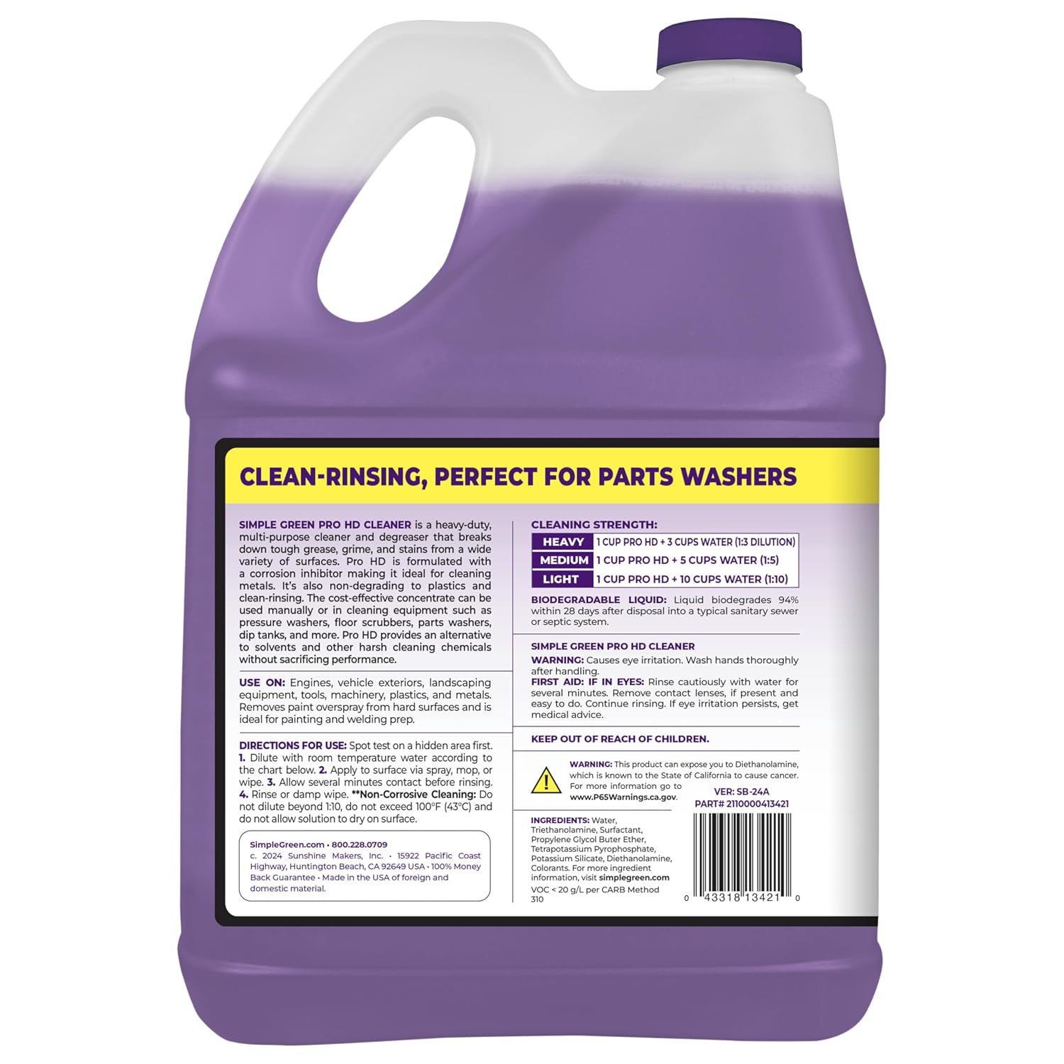 Heavy Duty Cleaner Concentrate